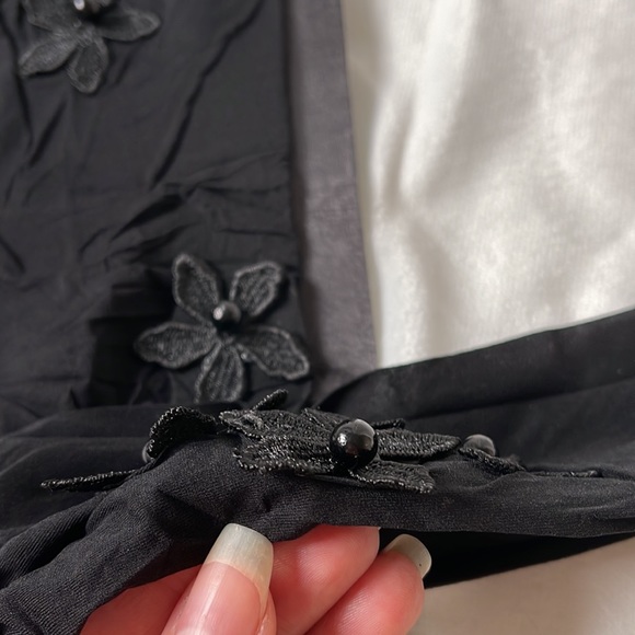 NEW! Sexy Embroidered Lace Appliqué Beaded Tights Stockings - Picture 6 of 10